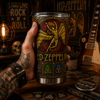 Rock Lovers - Classic Rock Legends Led-Zeppelin Tumbler Version 10