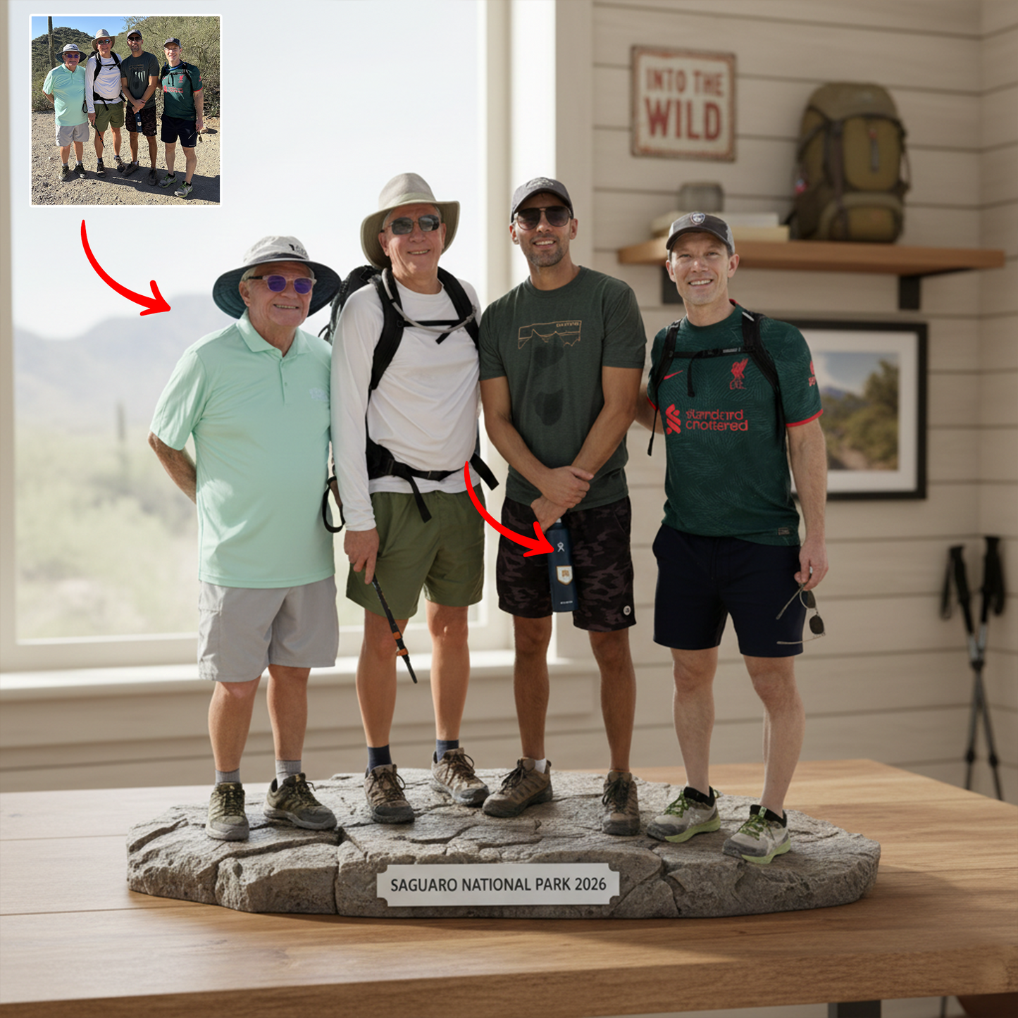 Life on the Trail – Personalized Hiking Acrylic Plaque