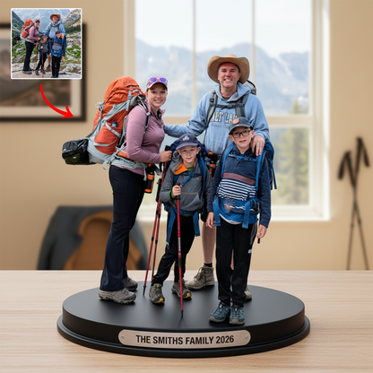 Every Step on the Trail – Personalized Hiking Acrylic Plaque