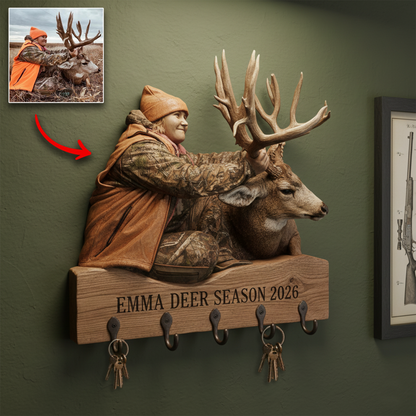 Hunter’s Legacy – Personalized Hunting Display Rack