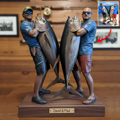 Fishing Is Life – Personalized Photo Acrylic Plaque