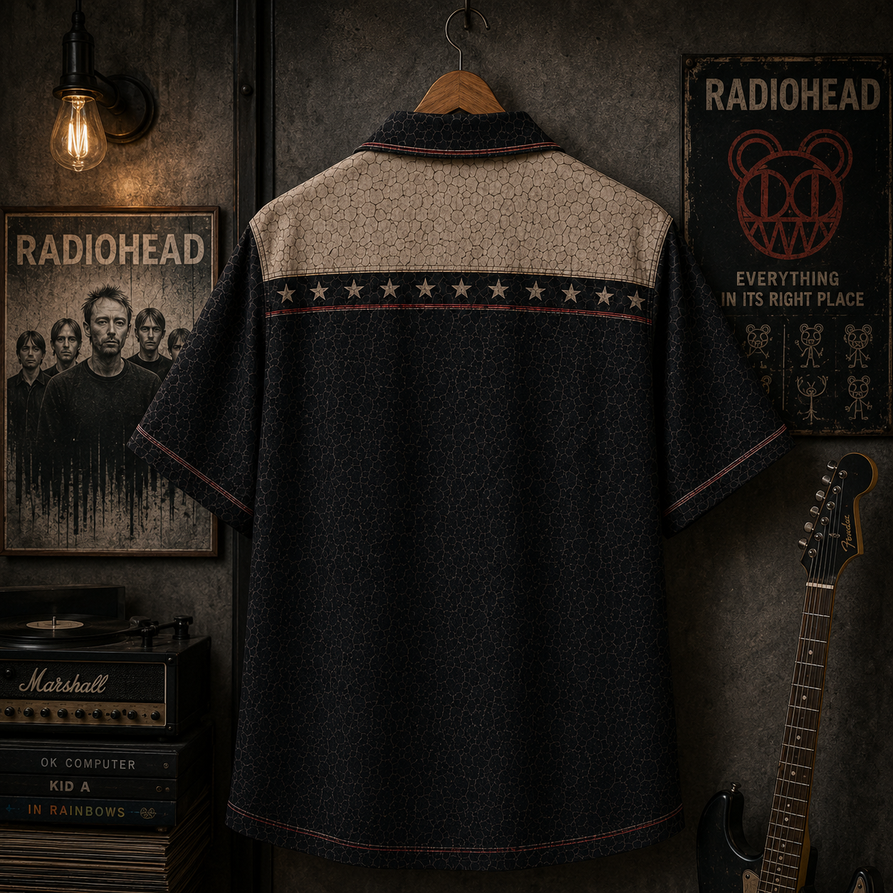 Radiohead Hawaiian Shirt - Vintage Music Fan Gift