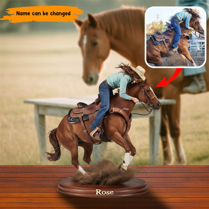 Rider Legend – Personalized Western Acrylic Plaque