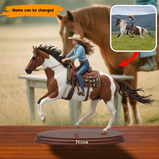 Rider Legend – Personalized Western Acrylic Plaque