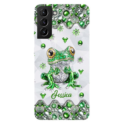 Love Frogs - Personalized Frog Full Print Phone Case