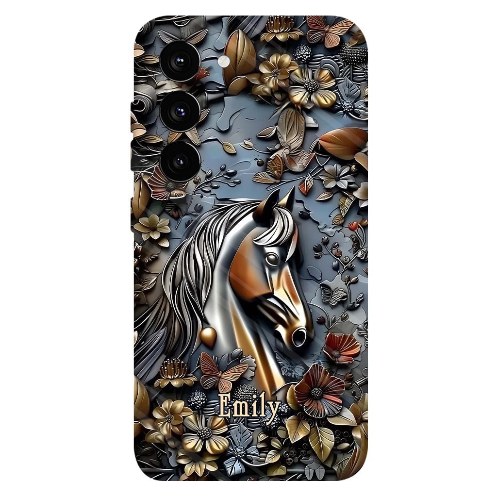 Personalized Stunning Horse Full Print Phone Case