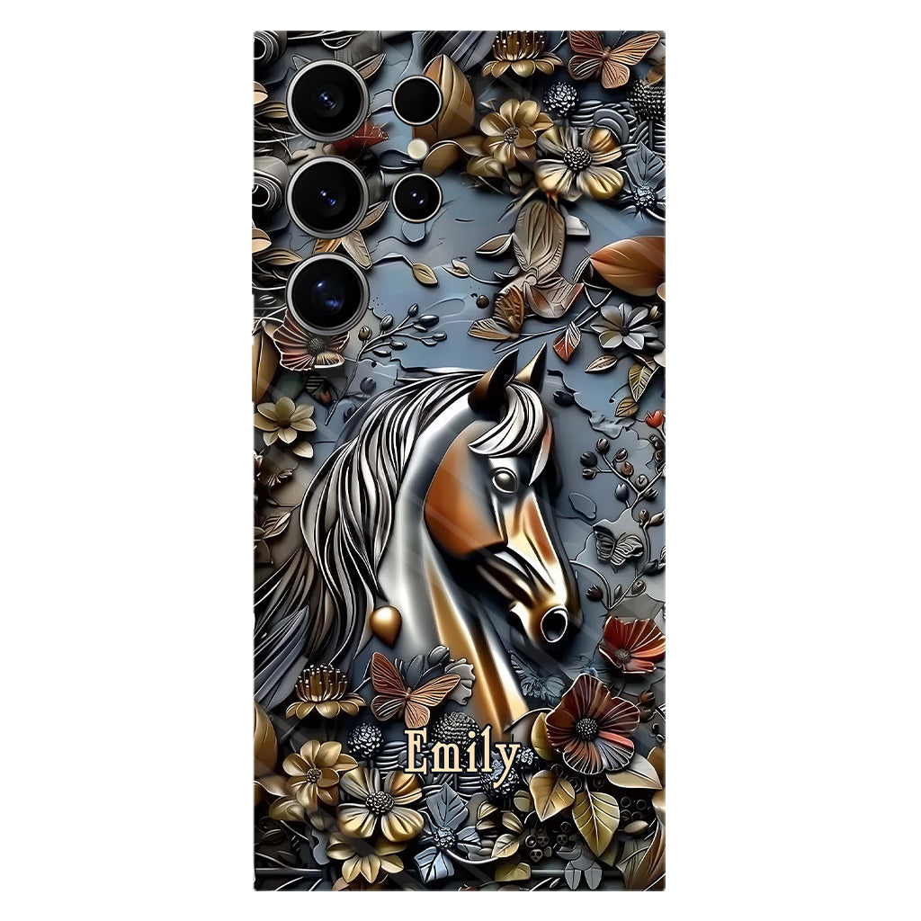 Personalized Stunning Horse Full Print Phone Case