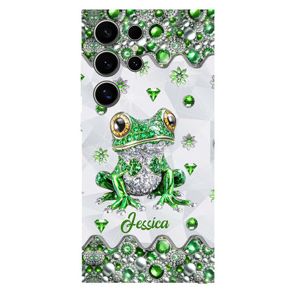 Love Frogs - Personalized Frog Full Print Phone Case