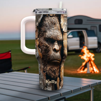 Proof I Found Him – Personalized Bigfoot Tumbler 40oz