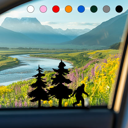 Bigfoot Windshield Stickers