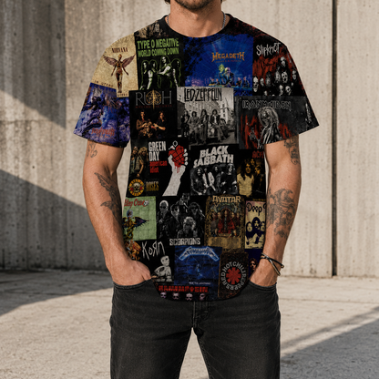 Rock Lover - Classic Legends All Over Print Shirt Version 9