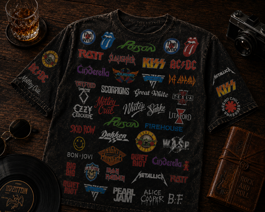 Rock Lover - Classic Legends All Over Print Shirt Version 1
