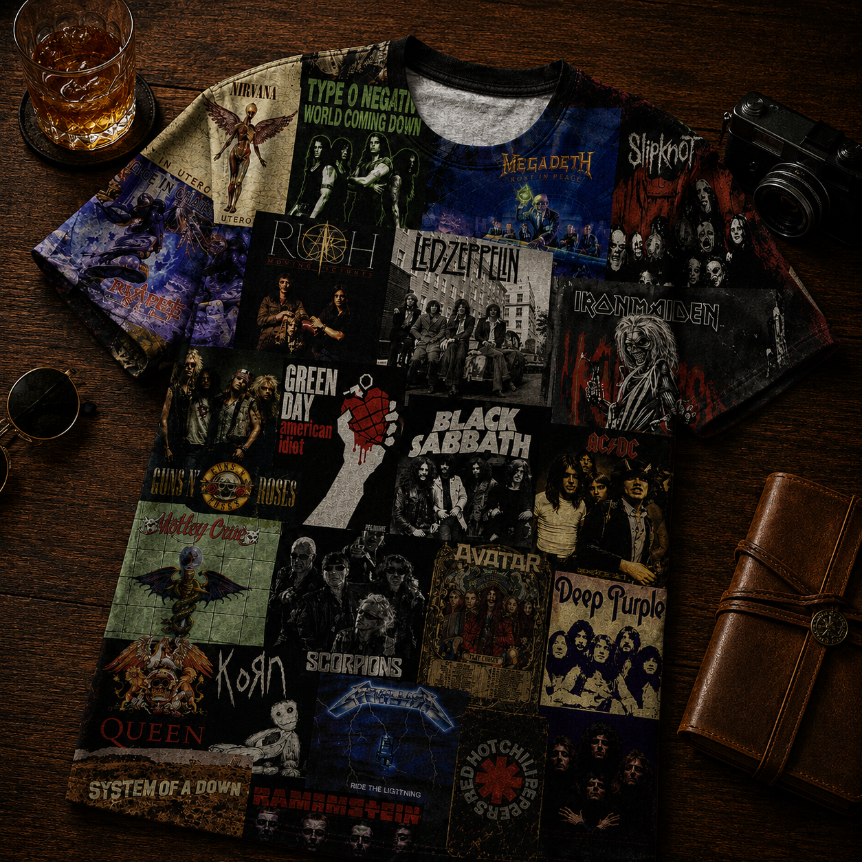 Rock Lover - Classic Legends All Over Print Shirt Version 9