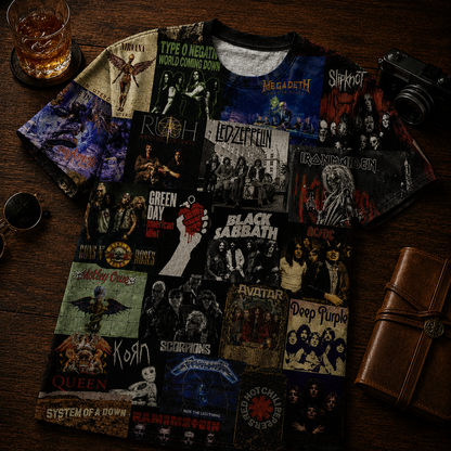 Rock Lover - Classic Legends All Over Print Shirt Version 9
