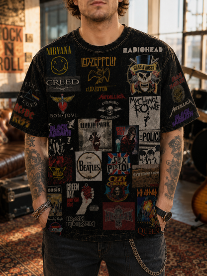 Rock Lover - Classic Legends All Over Print Shirt Version 3