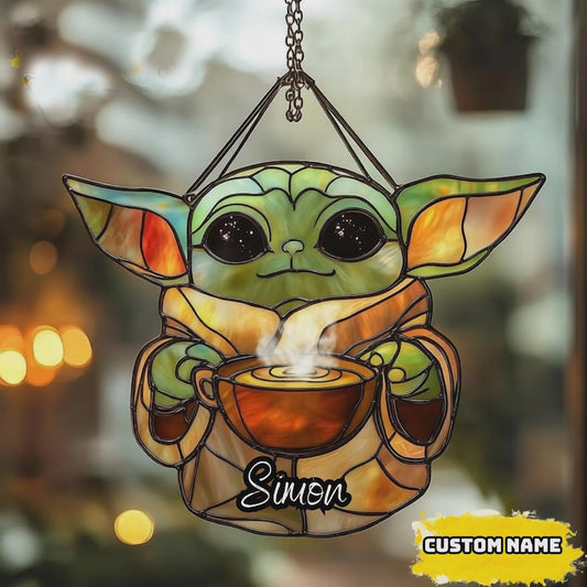 Personalized Baby Forced Acrylic Suncatcher
