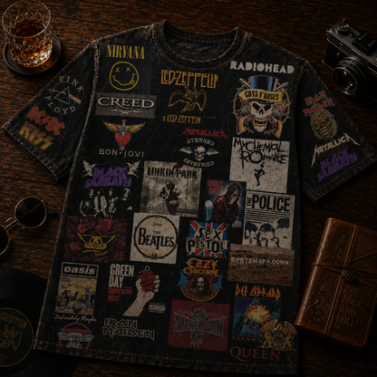 Rock Lover - Classic Legends All Over Print Shirt Version 8