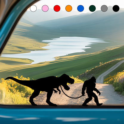 Bigfoot's Pet T-Rex Vinyl Sticker
