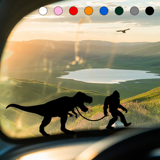 Bigfoot's Pet T-Rex Vinyl Sticker