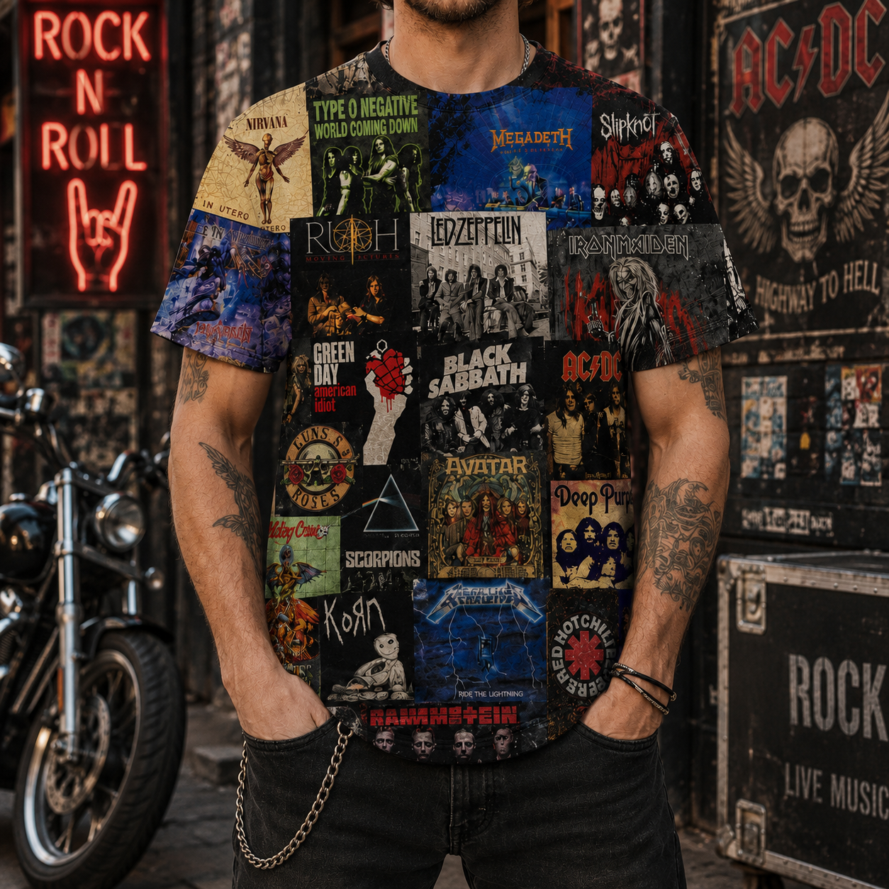 Rock Lover - Classic Legends All Over Print Shirt Version 9