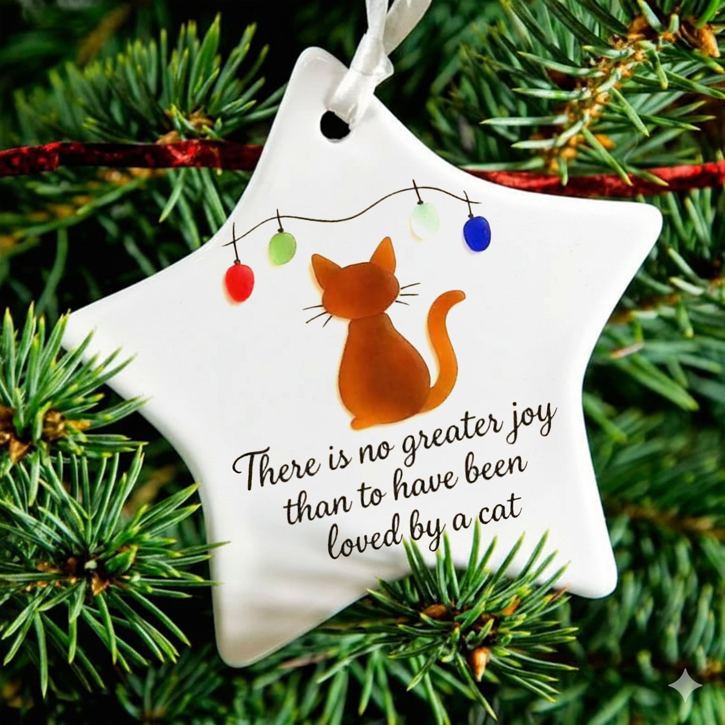 Cat Lover’s Christmas Ornament