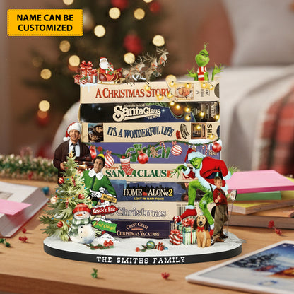 Christmas Classics – Personalized Holiday Acrylic Plaque