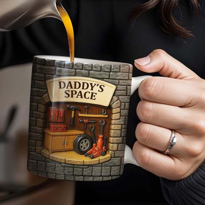Personalized Garage Workshop Accent Mug