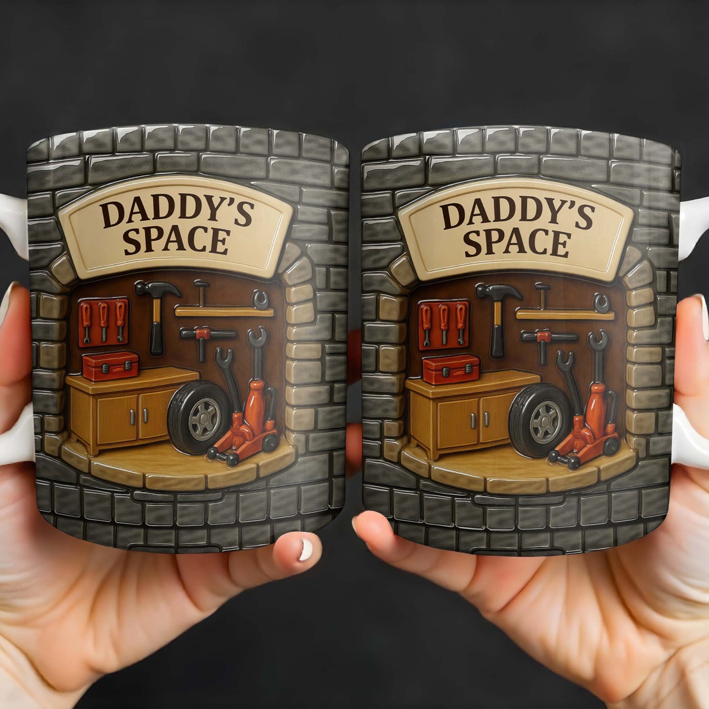 Personalized Garage Workshop Accent Mug