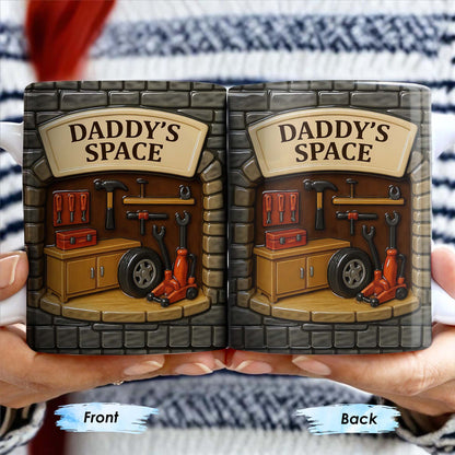 Personalized Garage Workshop Accent Mug
