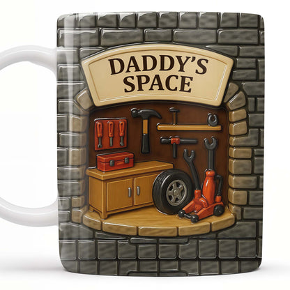 Personalized Garage Workshop Accent Mug