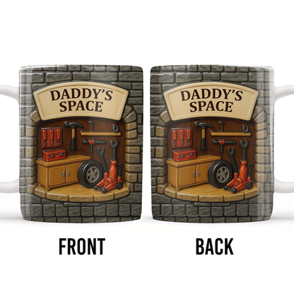 Personalized Garage Workshop Accent Mug
