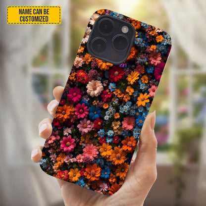 Personalized Flower Phone Case