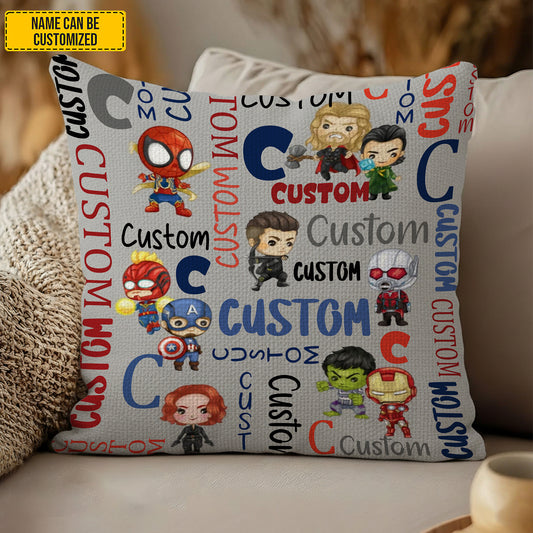Dream Big, Little Hero – Personalized Kids Pillow
