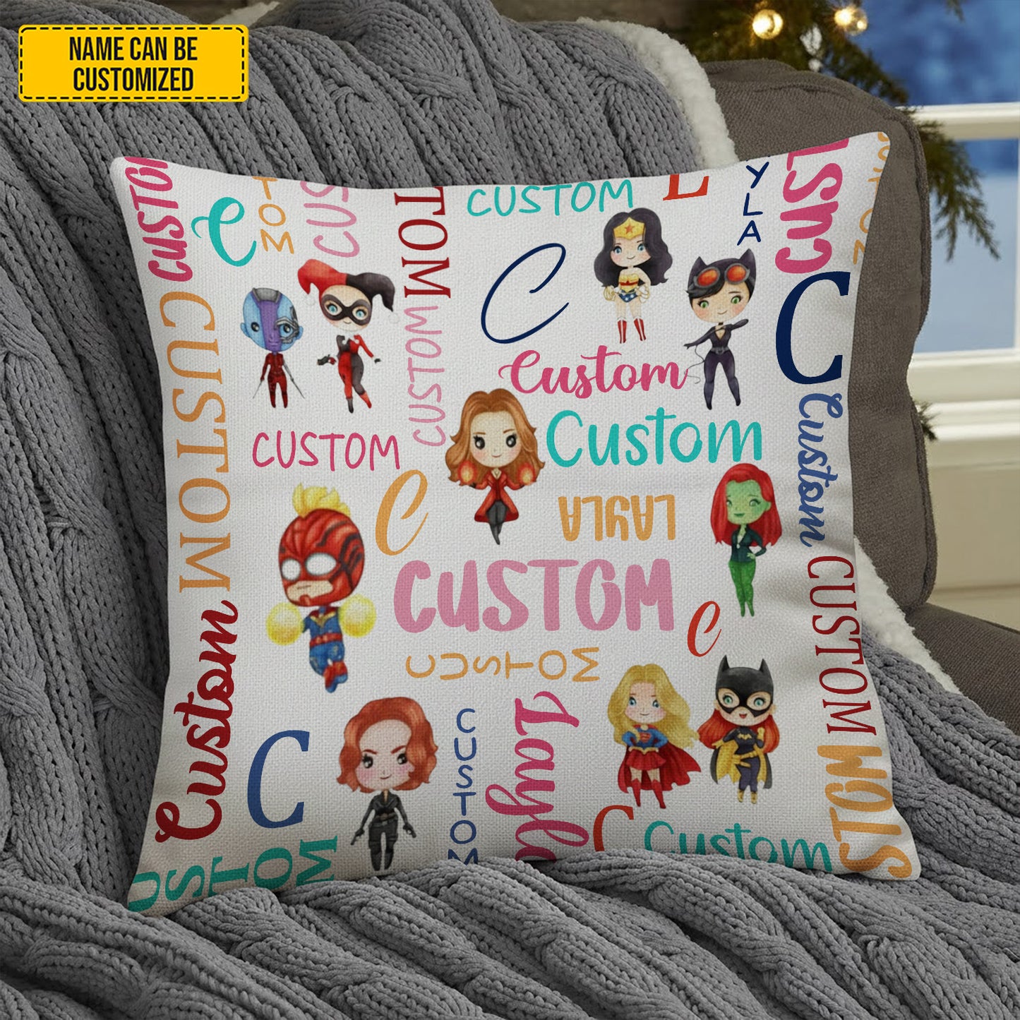 My Little Hero – Personalized Kids Pillow