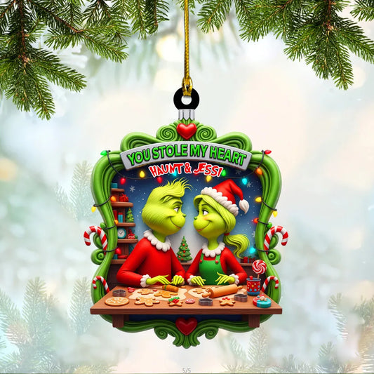 Couple Ornament Christmas - Personalized Christmas Gifts