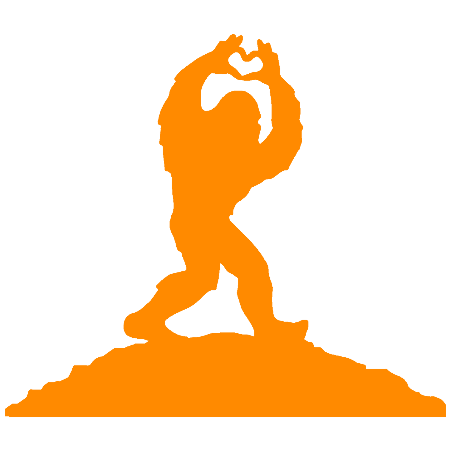 Forest Love Bigfoot Sticker
