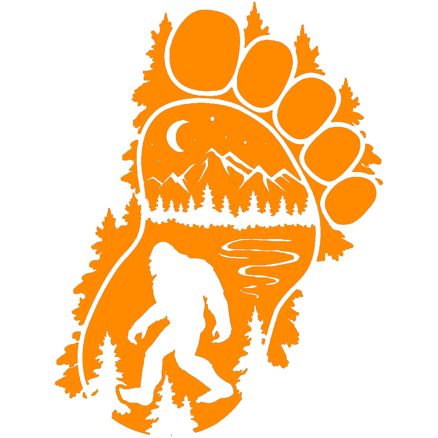 Bigfoot Trail Sticker