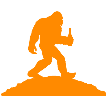Chillin’ Bigfoot Sticker