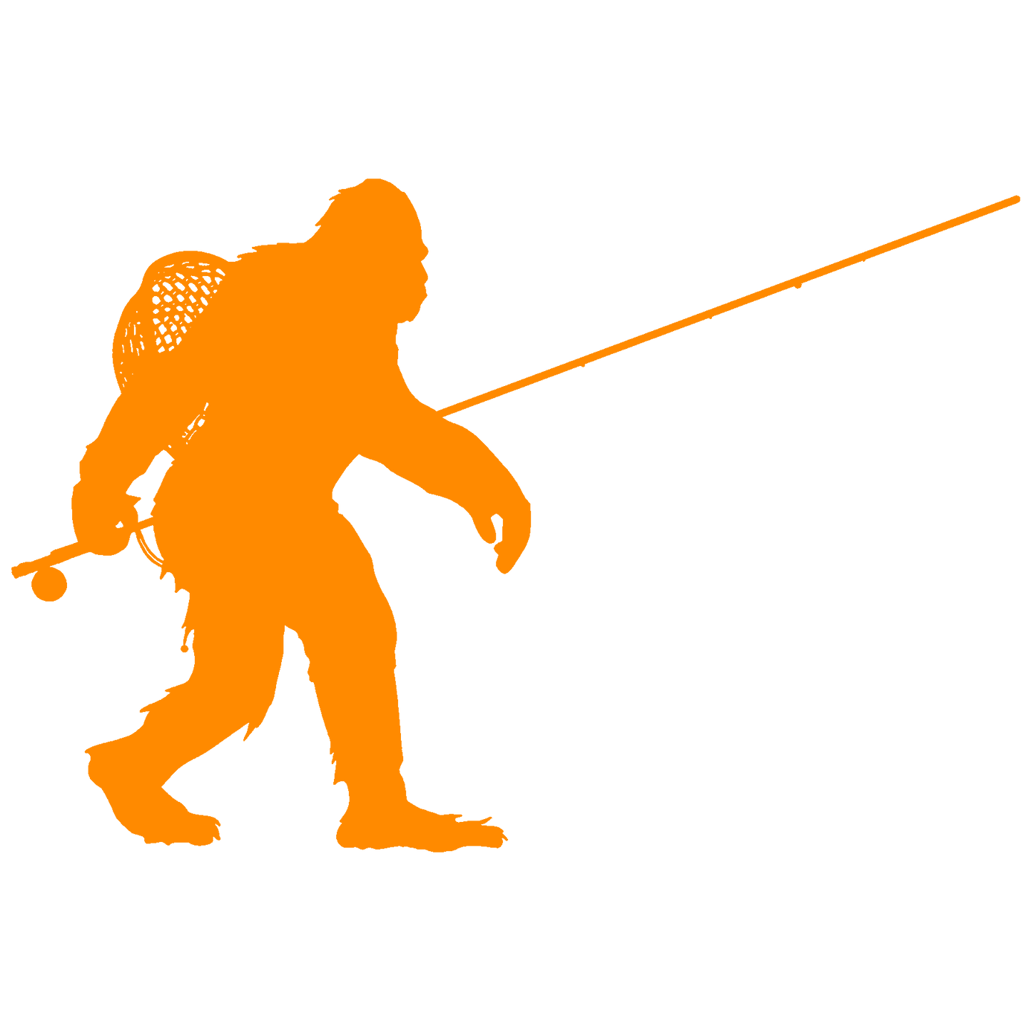 Sasquatch Fly Fishing Stickers