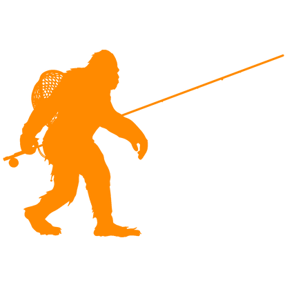 Sasquatch Fly Fishing Stickers
