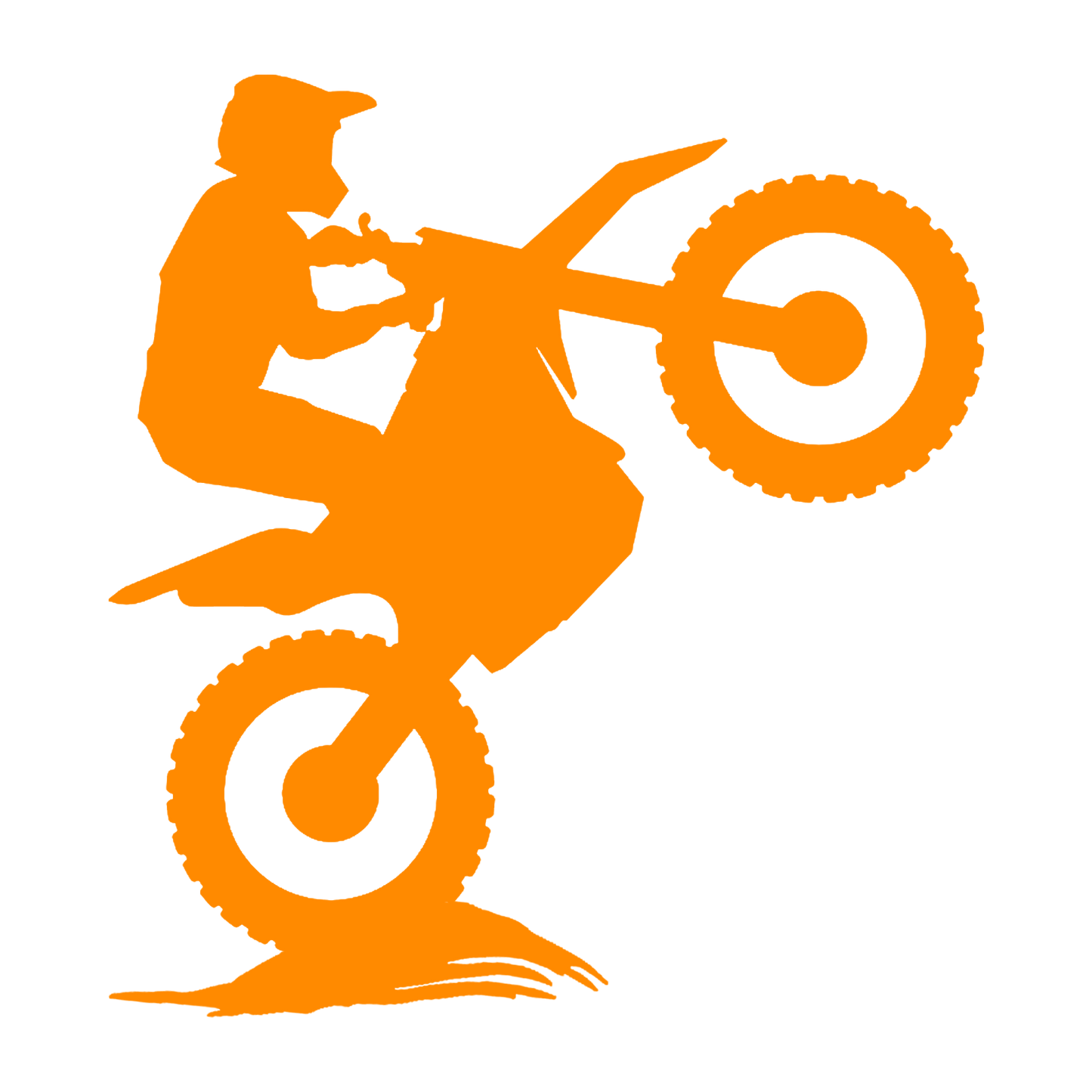 Wheelie King Sticker