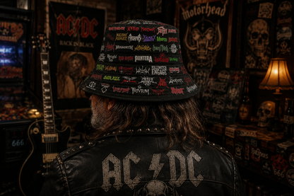 Classic Rock All Over Bucket Hat Version 1