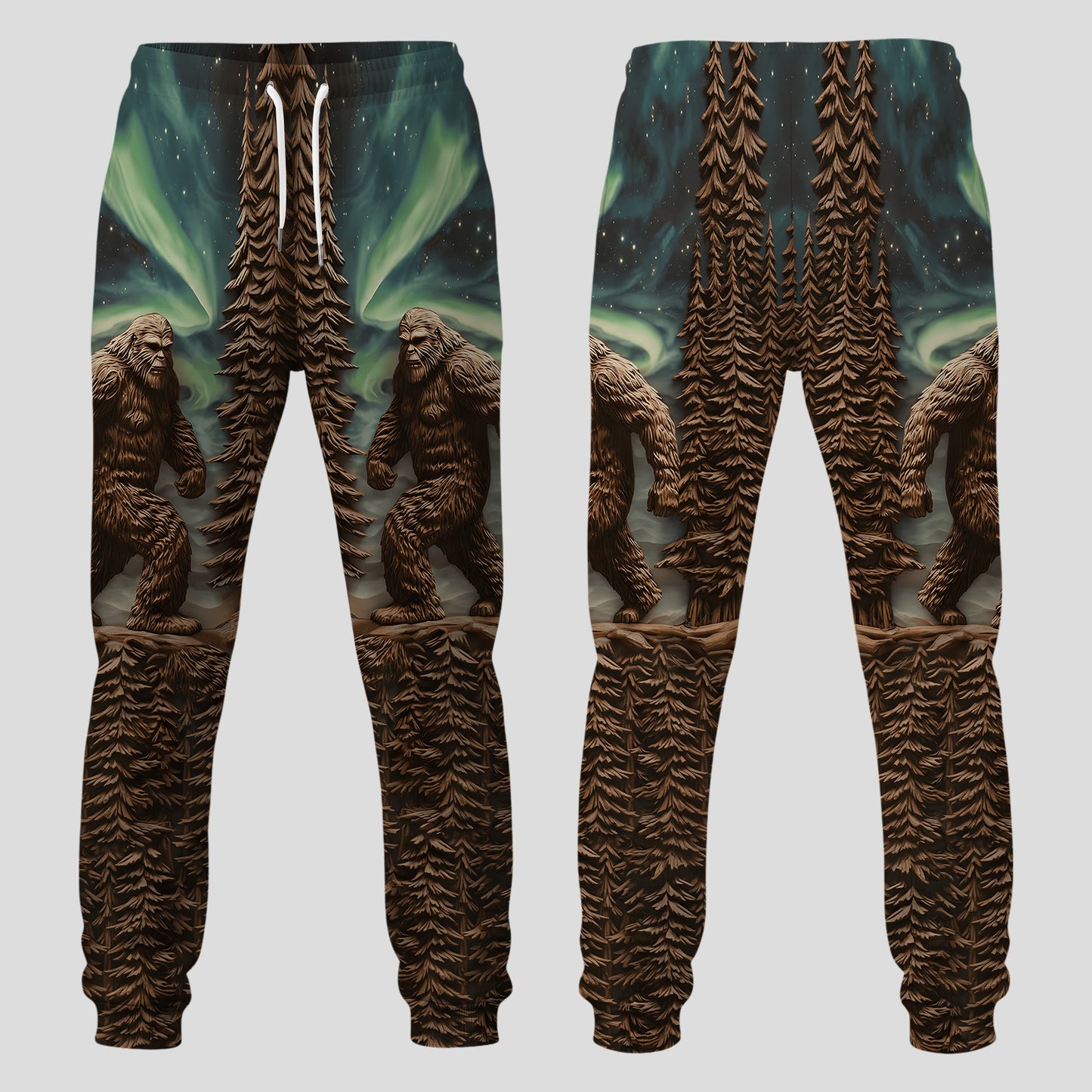 Bigfoot In Jungle – Personalized Hoodie and Sweatpants