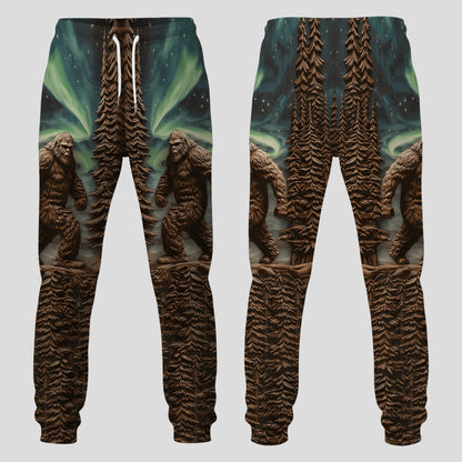 Bigfoot In Jungle – Personalized Hoodie and Sweatpants