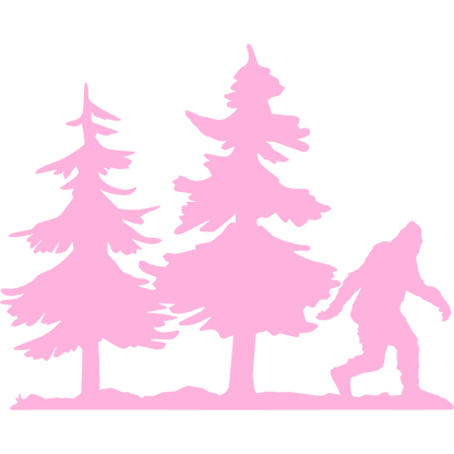 Bigfoot Windshield Stickers