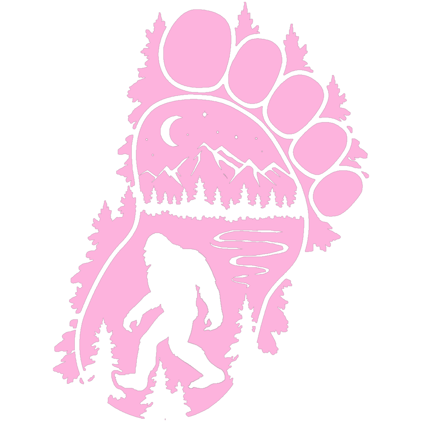 Bigfoot Trail Sticker