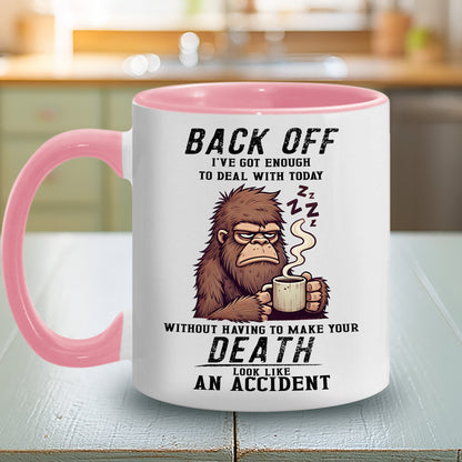 Funny Bigfoot Coffee Accent Mug
