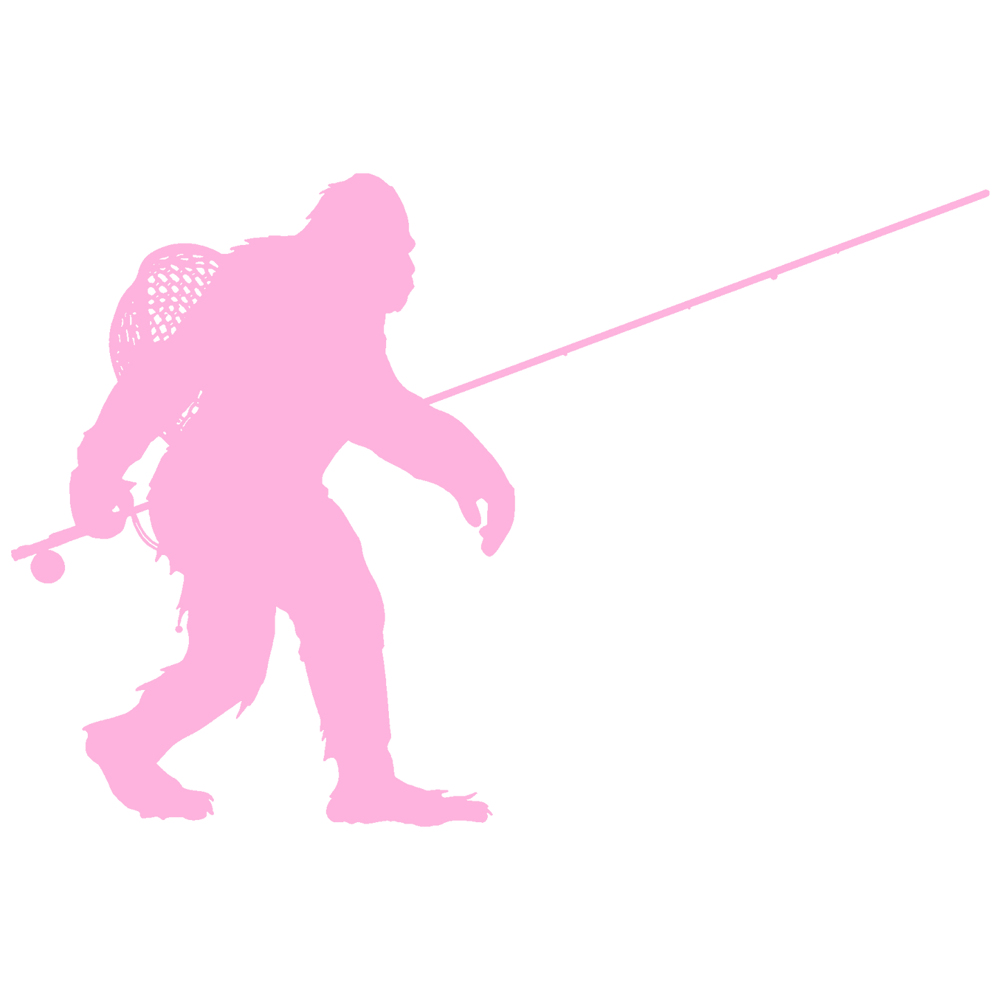 Sasquatch Fly Fishing Stickers