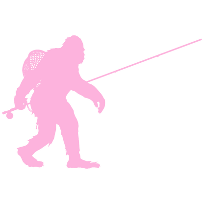 Sasquatch Fly Fishing Stickers