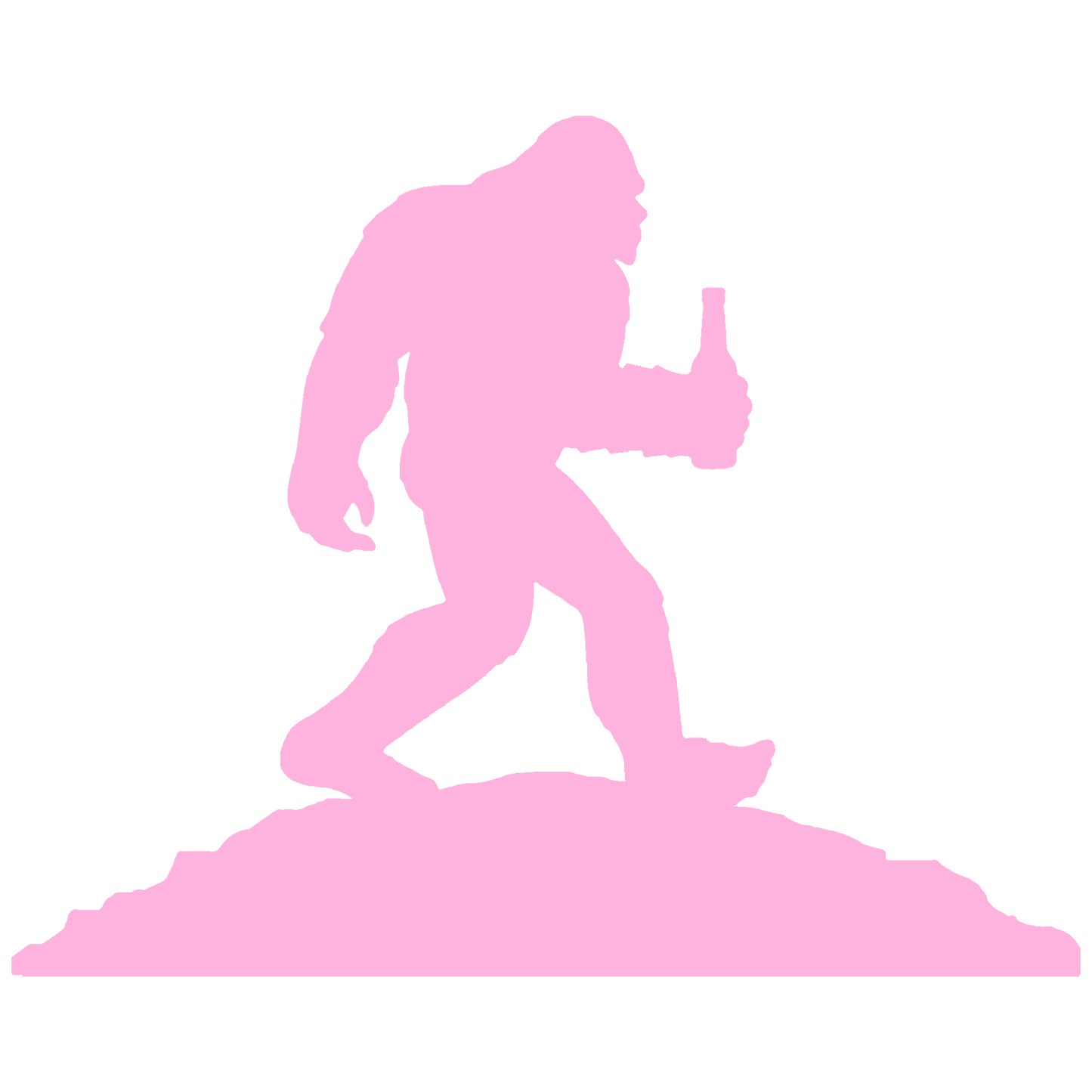 Chillin’ Bigfoot Sticker
